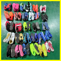 Chaussures de football d'occasion pour hommes de marque, semelle Vibram, style Oxford d'été, en balles, export, avec crampons longs et courts