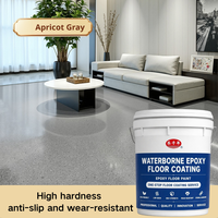 Peinture époxy auto-nivelante polyvalente pour sols, résistante aux impacts et aux charges lourdes, revêtement époxy anti-abrasion pour usage commercial