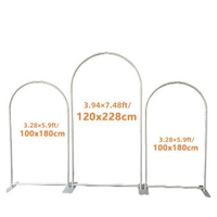 Standing backdrop bunga mawar untuk pernikahan ukuran custom 3x6ft dan 4x7ft, 3 pcs, dekorasi panggung pesta Valentine, dinding bunga untuk luar ruangan
