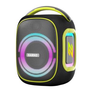 Altavoz V <span class=keywords><strong>doble</strong></span> de 5,25 pulgadas para fiestas de 60W con emparejamiento TWS e iluminación multicolor para fiestas de barbacoa al aire libre Altavoz para fiestas - Product Image 5