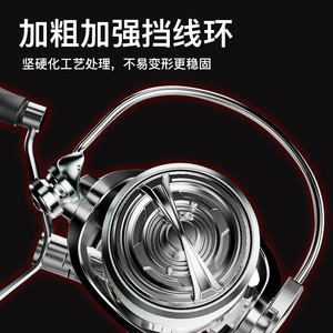 Double Arm Spinning Reel All Metal Spool Long Casting Lure Fishing Reel Ocean Rock Fishing - Product Image 4