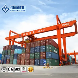 Port Rail Mounted Container Gantry Crane 30 Ton 40 Ton 50 Ton Rmg Crane Price