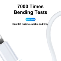 Cable Tipo C-l de Alta Calidad 2026, Adaptador de Corriente USB-C de Carga Rápida, C-8pin para Teléfonos Móviles