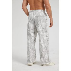 FOXA Mens Baggy Camo Print Sweatpants Breathable Wide Leg Athletic Joggers Pants For Hunting And Workout - Product Image 5