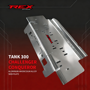 Accesorio de Skateboard de Aleación de Aluminio con Cobertura Total FASTCLUB, Protección Todoterreno Avanzada para Tank 300 SUV 2020-, Grosor de 8mm/5mm - Product Image 1