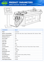 Dobladora de Tubos Hidráulica con Control CNC, Máquina de Doblado de Tubos de Acero Inoxidable de Alta Resistencia