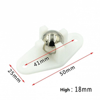 KUNOGSHUN Piezas de Repuesto Personalizables OEM/ODM para Robot Aspirador MINI, Rueda Universal de Bola de Acero W420 para Coche Robot Inteligente, Kits de Coche RC DIY