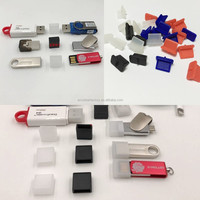 Bouchon anti-poussière pour port USB-Capuchons de protection universels en silicone/plastique pour lecteurs flash USB et interfaces d'ordinateur portable
