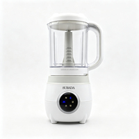Robot de Cocina Multifuncional para Bebés, 500 ml, Libre de BPA, Cuchillas SUS304, Vaporera y Trituradora para Comida Casera Saludable