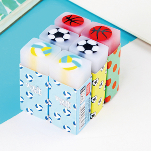 Chất Lượng Cao Hot Bán Trường PVC Nhiều Màu Sắc Hình Bóng Tẩy Đồ Chơi Trong Suốt Cho Trẻ Em Quà Tặng Tẩy - Product Image 2