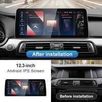 Layar Android 8-Core Snapdragon 665 685 untuk BMW Seri 7 F01 F02 730 740 10.25" Multimedia Wireless CarPlay 4G SIM Google Play