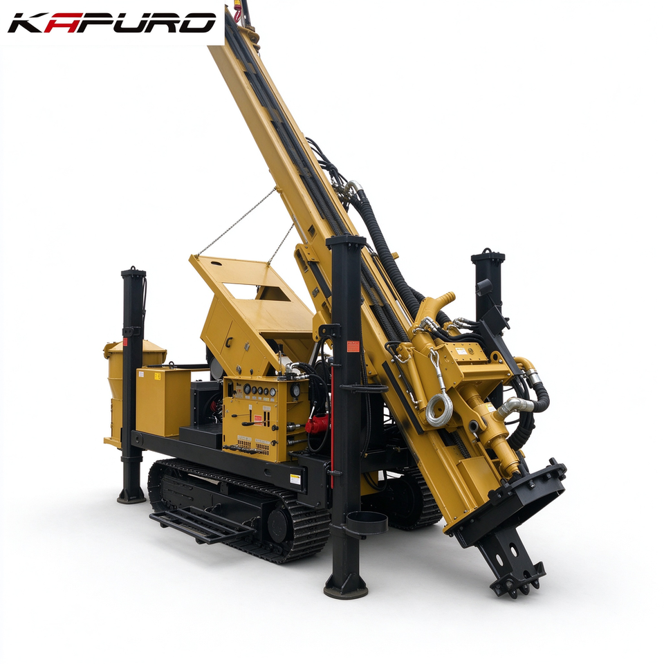 Sample Drill Rigs Multifunctional Customizable KPC-400 RC Drilling Rig Diesel Hydraulic ...