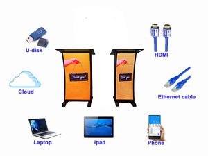 Kỹ Thuật Số biển đương đại Bục Giảng dẫn hiển thị phù hợp sử dụng cho các hội nghị thuyết trình - Product Image 4