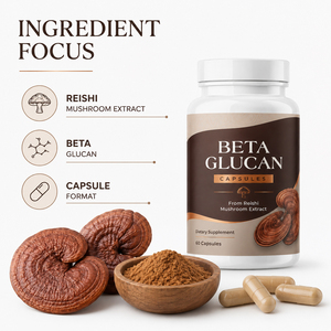 Prix d'usine – Capsules de glucane alpha-bêta acylé hydrolysé de qualité cosmétique, complément alimentaire pour adultes, végétaliens, sans gluten, femmes enceintes - Product Image 3