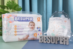 Großhandels preis Top Qualität Kostenlose Probe Bestseller Einweg Baby Windel Windel - Product Image 4