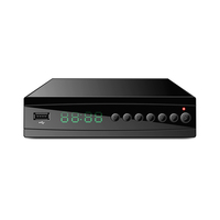 Décodeur TV numérique TNT DVB-T2 avec antenne gratuite, H.264 H.265, avec YouTube et TikTok