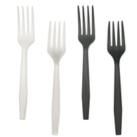 Meilleures ventes : Couverts biodégradables en CPLA – Cuillère, fourchette, couteau jetables, compostables, sans plastique