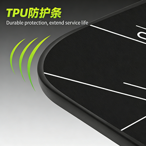 Descuento por compra al por mayor: Raqueta de pickleball con superficie de carbono crudo, estándar USAPA, legal para torneos, control de giro extremo - Product Image 4