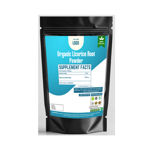 Extrait Pur de Racine de Réglisse Biologique, Poudre Végétale Sauvage Cultivée, Extraite par Solvant, Qualité Alimentaire, Vrac Direct - Product Image 1