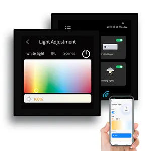 2023 Nieuwe Aankomst 4 Inch Touchscreen Display Smart Home Zigbee Systeem Met Alexa Google Home Voice Control Functie