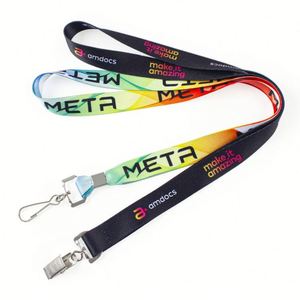 High Quality Printed Sublimation Logo Bulk Neck Badge Lanyard Custom - Product Image 2
