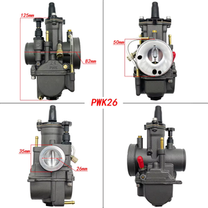 <span class=keywords><strong>Carburador</strong></span> <span class=keywords><strong>Mikuni</strong></span> PWK de Deslizador Plano Personalizado al Por Mayor, <span class=keywords><strong>24</strong></span> 34 mm, Piezas Modificadas para Motocross, Ciclomotor, Dirt Bike, Pit Bike, en Negro y Gris - Product Image 3