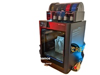 H2D Pro Multi-warna Asli Kecepatan Tinggi Desktop Suhu Tinggi 350 ° Sistem Dual-nozzle Printer 3D FDM Industri