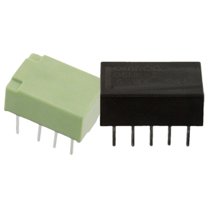 Relais TQ2H-4.5V TELECOM DPDT 1A 4.5V Spécialement conçu pour les relais de signalisation, relais jusqu'à 2 ampères - Product Image 1