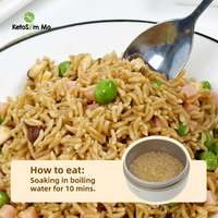 Wholesale Offer Diet Friendly High Fiber Instant Konjac Flour Rice