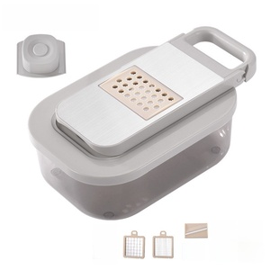 Práctico utensilio de plástico para la cocina del hogar, cortador de verduras, rebanador de patatas, triturador y rallador - Product Image 5