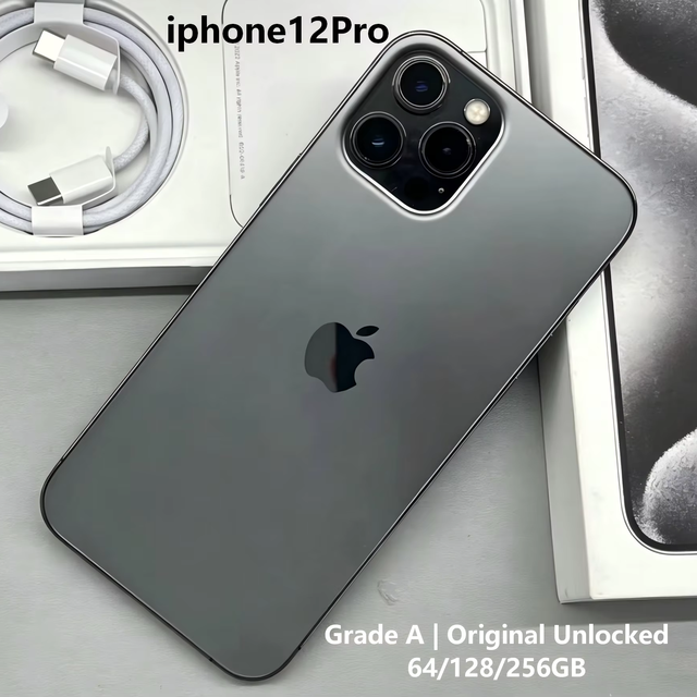 Second Hand Apple iPhone 12 Pro 5G Global Version Unlocked 100% Fully Tested All Storage Wholesale