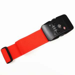 Sangle de bagage personnalisable avec cadenas TSA à combinaison et impression par transfert thermique - Product Image 4