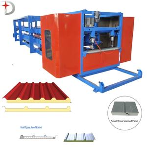 Machine de fabrication de panneaux sandwich isolants pour murs de bâtiment Eps Xps <span class=keywords><strong>Osb</strong></span> Machine à fabrication de panneaux sandwich Sip Machine à panneaux sandwich Sip - Product Image 1