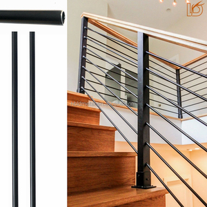 <span class=keywords><strong>Barre</strong></span> ronde droite noire pour <span class=keywords><strong>escalier</strong></span> en bois Vente en gros Intérieur Barrette en <span class=keywords><strong>fer</strong></span> <span class=keywords><strong>forgé</strong></span> à broche de 5/8 pouces - Product Image 2