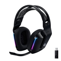 Casque de jeu sans fil Logitech G733 LIGHTSPEED avec éclairage RVB, batterie de 29 heures et son surround