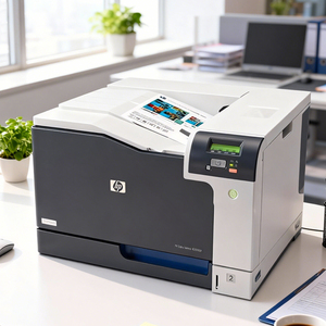 <span class=keywords><strong>Stampante</strong></span> Laser a Colori HPLaser Color <span class=keywords><strong>LaserJet</strong></span> Enterprise M5525dn A3 Ricondizionata, 30ppm, Duplex Automatico, Rete, per Ufficio e Aziende - Product Image 1