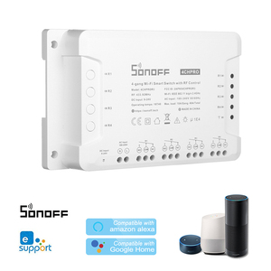 Sonoff 4CH PRO R3 WiFi Thông Minh Chuyển 4 Gang Wifi Ánh Sáng Chuyển APP Kiểm Soát Làm Việc Với Alexa Google Nhà - Product Image 1