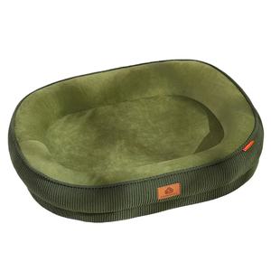 Lits orthopédiques pour chiens de grande taille, lavables, imperméables, motif uni, écologiques, housse amovible, lit pour animaux de compagnie pour chiens - Product Image 1