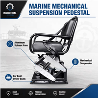 Bootssitz-Aufhängungsbasis aus Aluminium mit mechanischer Stoßdämpfung für Marine-Sitze und Bootsstühle OEM ODM