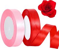 Ruban en satin double face en polyester à vente chaude, ruban en satin double face de 38 mm (1 1/2 pouce) pour les roses éternelles