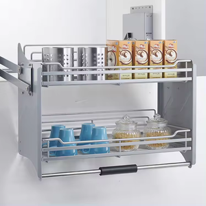 Treo Tường Tủ Điện Nâng Giỏ Kéo Xuống Dây Giỏ Thang Máy Lưu Trữ Giỏ Cho Tủ Bếp - Product Image 6