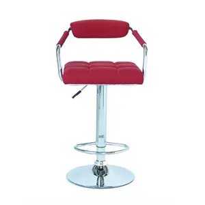 Replacement Bar Stool Seats Red Swivel Pvc Bar Stool With Seat Back Used Restaurant Bar Chairs