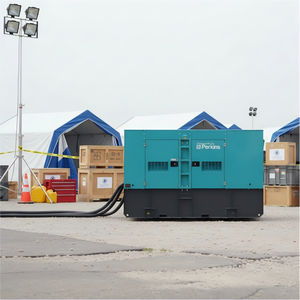 גנרטור דיזל שקט ברמה רפואית 60 הרץ 28 קילוואט/35 קילוואט-אמפר לאספקת חשמל חירום בדירות יוקרה - Product Image 1