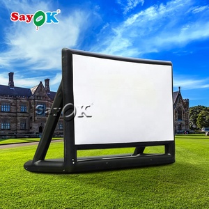 Nhà Sản Xuất Tùy Chỉnh Lớn Kín Nổi Inflatable <span class=keywords><strong>Movie</strong></span> <span class=keywords><strong>Screen</strong></span> Đối Với Hồ Bơi - Product Image 5