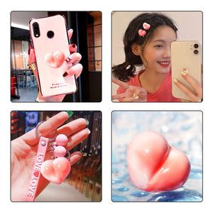 DIY Cute Heart-Shaped Butt Handmade Valentine's Day Chocolate Mold Crystal Epoxy Resin Craft Decoration <b>Accessories</b> - Product Image 5