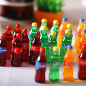 1:12 <span class=keywords><strong>maison</strong></span> <span class=keywords><strong>de</strong></span> poupée accessoires Miniature nourriture jouer bricolage scène modèle Mini Simulation bouteille Cola Soda boisson - Product Image 3