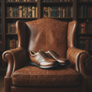 Chaussures Derby Homme Style Britannique <span class=keywords><strong>Vintage</strong></span> à Lacets Formelles Décontractées Respirantes Printemps-Été Tige en PU Semelle Extérieure en PVC Mariage Bureau Quotidien - Product Image 6