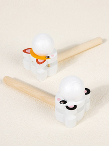 Wholesale New Arrival XM-LMS LMS Montessori Educational Wooden Floating Ball Blowing Toys Fun Stress Relief 5 to 7 Years Unisex - Product Image 4