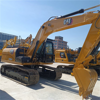 Excavatrice CAT315D2GC de 15 tonnes utilisée pour les travaux de terrassement, moteur turbo ACERT, pompe puissante, forte puissance de creusement, machine de construction stable