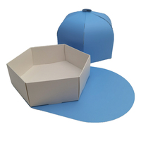 Boîte cadeau en forme de casquette de baseball pour la fête des pères, la fête prénatale, la révélation du sexe, la décoration d'anniversaire, les bonbons, la charcuterie